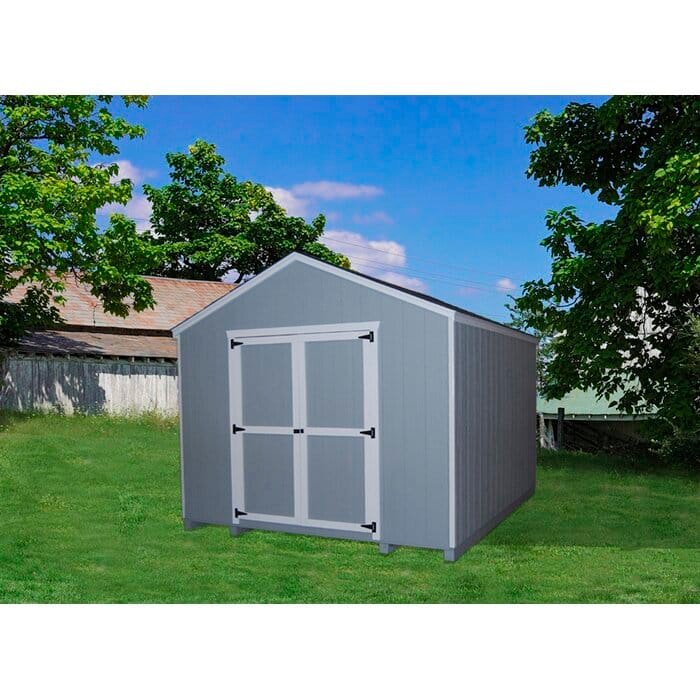 Value 12 ft. W x 18 ft. D Solid and Manufactured Wood Storage Shed